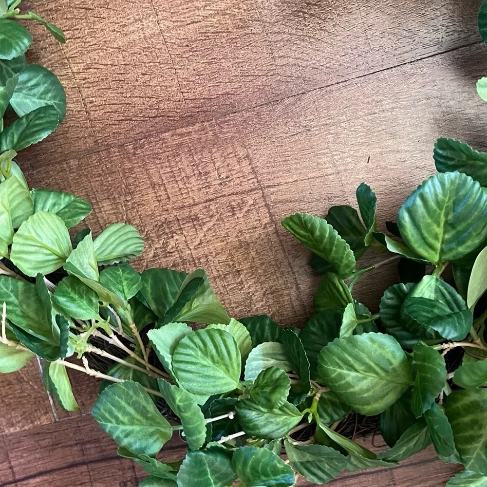 NWT hearth & hand magnolia 24 inch faux leaf wreath